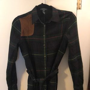 Ralf Lauren Plaid Dress/Long Shirt